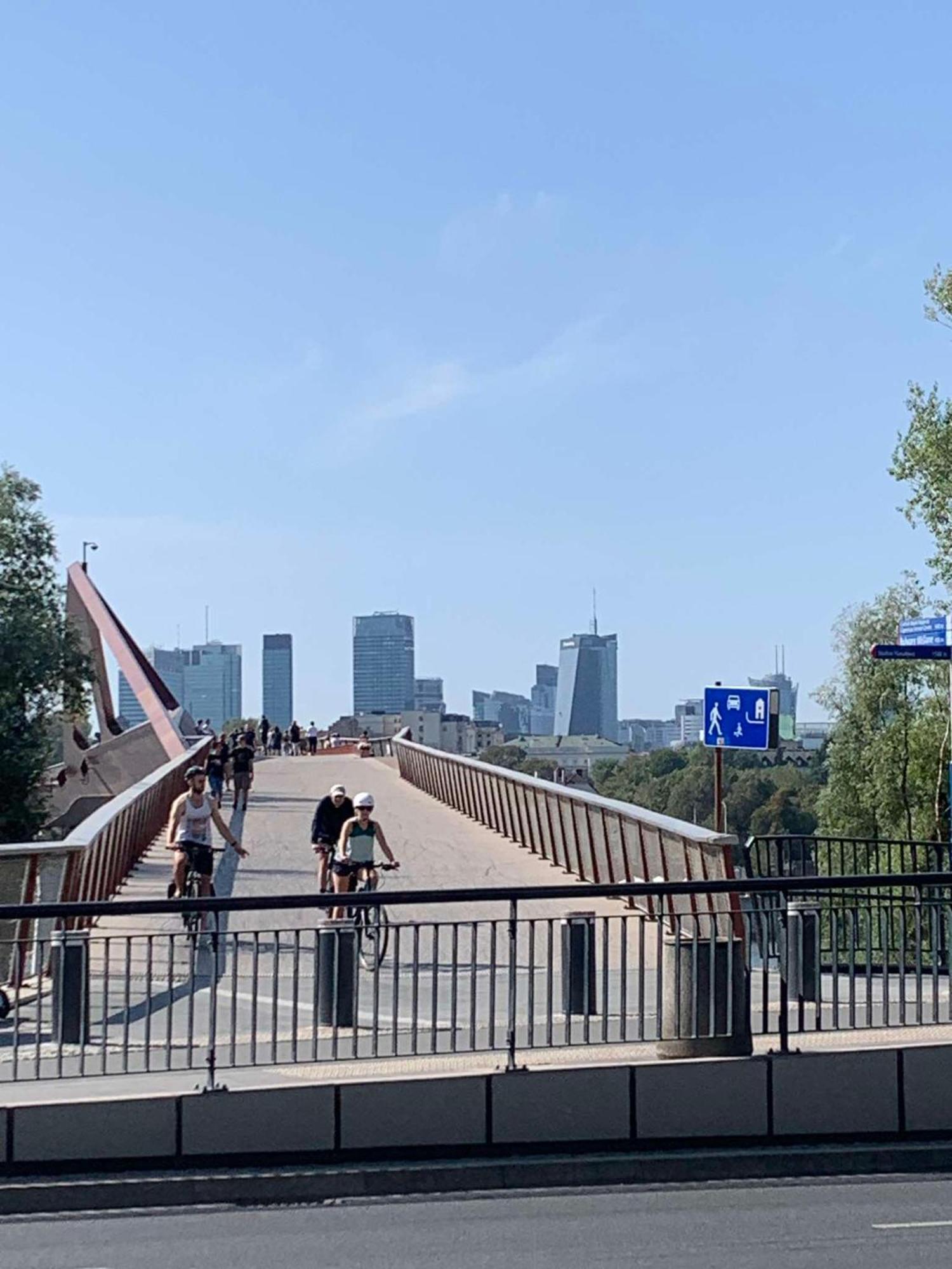 Apartament Nad Wisla Spacerem Do Centrum I Starego Miasta Варшава Экстерьер фото
